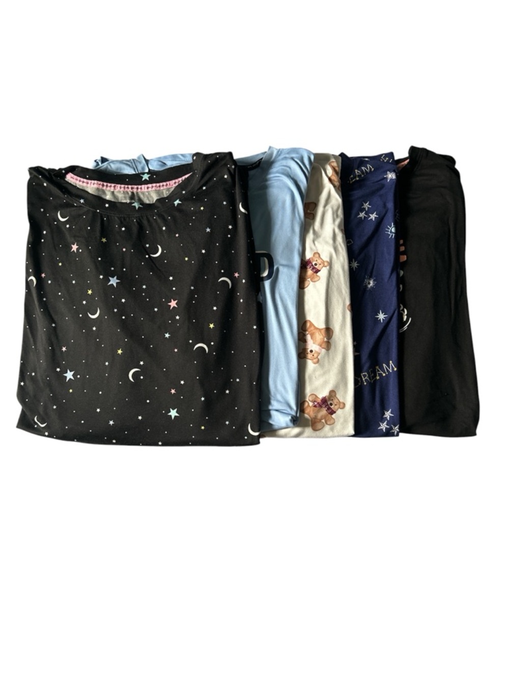 Joyspun Dreamy Soft Short Sleeve Sleepshirt Lot of 5